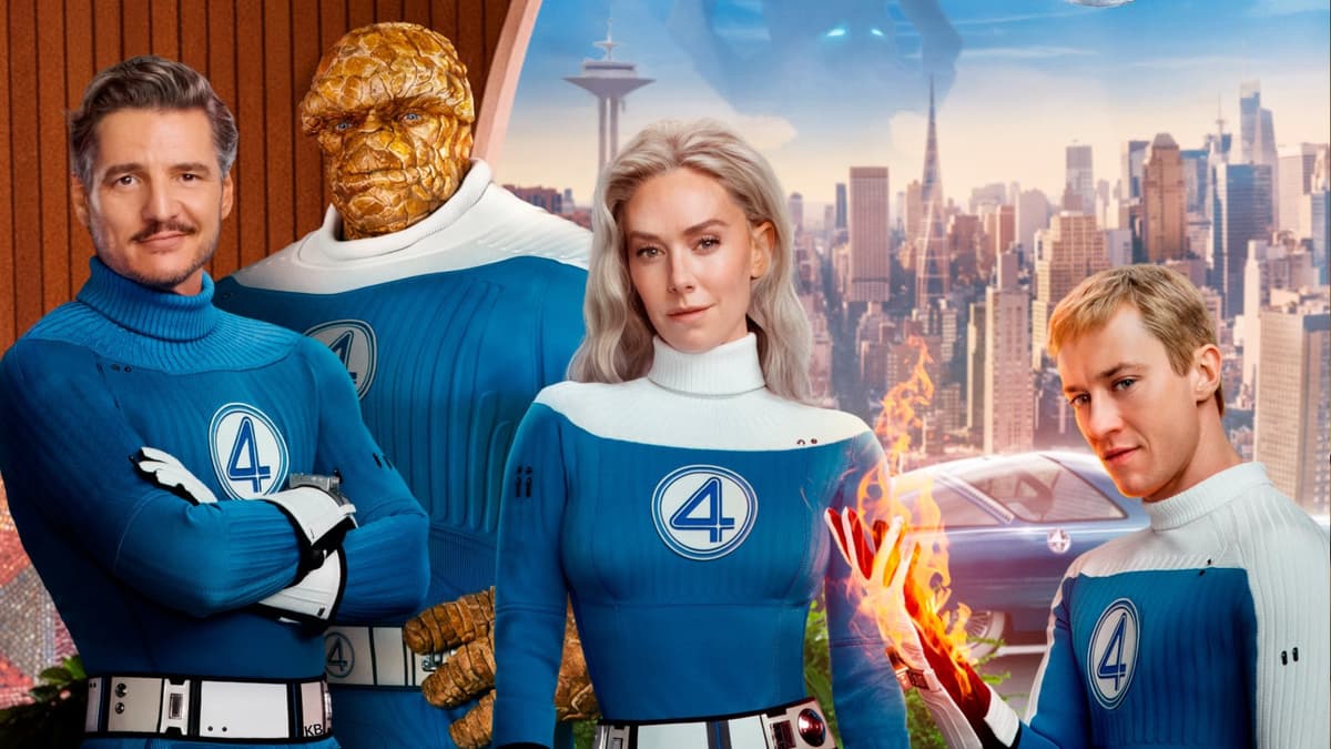 The cast of the Fantastic Four